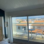 Chambre double balcon vue mer Hôtel Bord à bord à Noirmoutier en Vendée 85